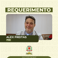 Vereador Alex Freitas requisita informações sobre situações dos alvarás das unidades básicas de saúde de Frutal