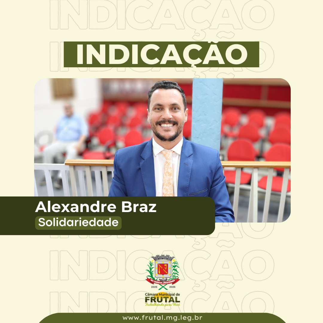 Vereador Alexandre Braz indica a implantação de plantão médico pediátrico 24 horas no Hospital Frei Gabriel