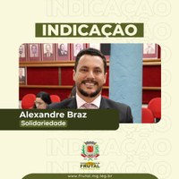 Vereador Alexandre Braz propõe criação do Restaurante Popular em Frutal