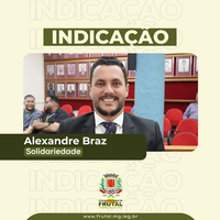  Vereador Alexandre Braz quer implantação de mais ruas com ciclovias em Frutal