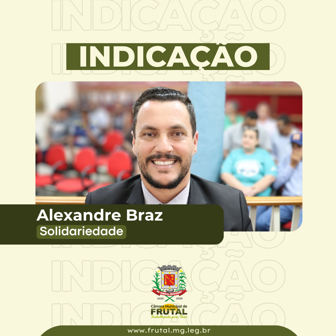 Vereador Alexandre Braz solicita aquisição de materiais de consumo para Escola Necime Lopes