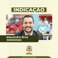 Vereador Alexandre Braz solicita aquisição de materiais de consumo para Escola Necime Lopes