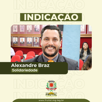 Vereador Alexandre Braz solicita construção de calçada e asfaltamento na Rua Pica Pau