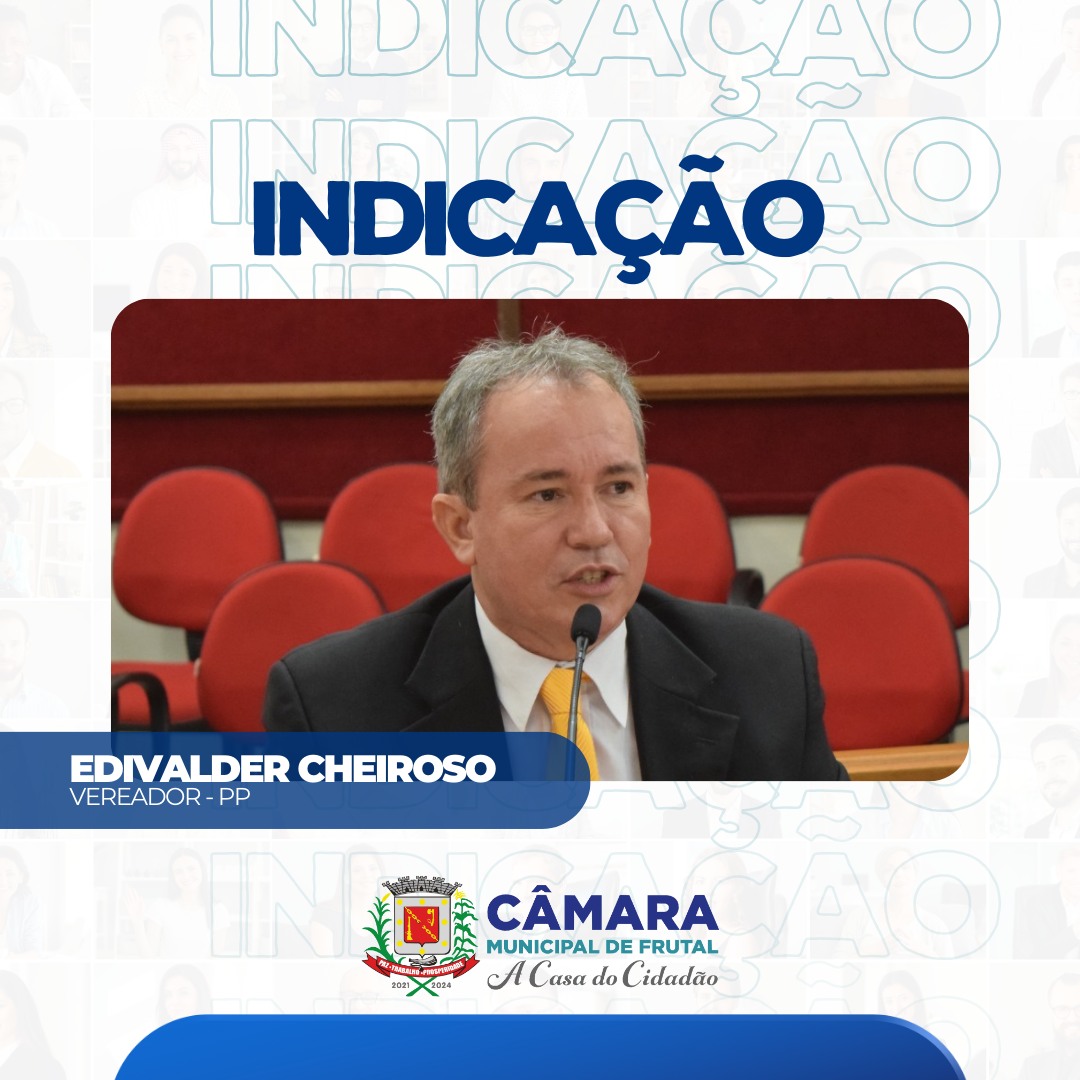 Vereador Edivalder sugere parceria da Prefeitura para possibilitar melhoria nos parquinhos da cidade