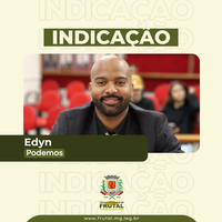 Vereador Edyn Sertanejo sugere isenção de IPTU para idosos de baixa renda