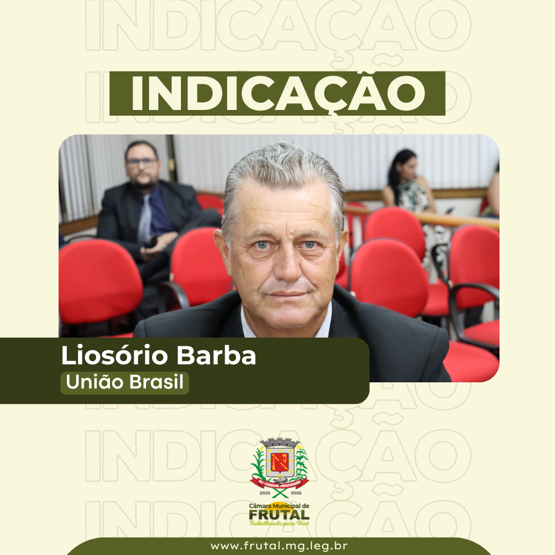 Vereador Liosório propõe travessia elevada em frente ao CEMEI Antônio Gomes Pinheiro