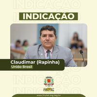 Vereador Rapinha propõe inclusão de Frutal no programa “Agora Tem Especialistas”