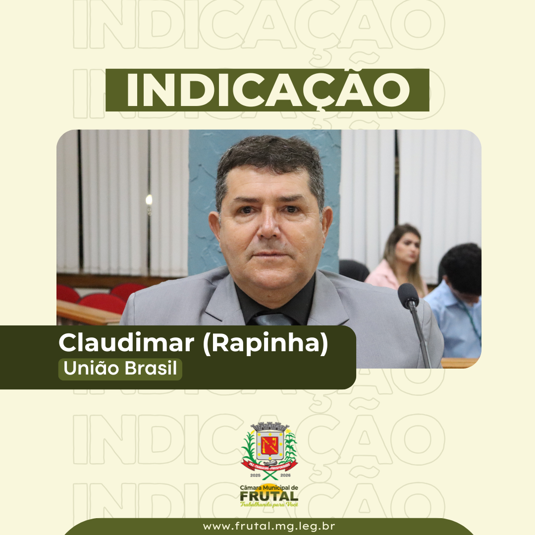  Vereador Rapinha solicita agilização de exames, consultas e cirurgias eletivas em Frutal