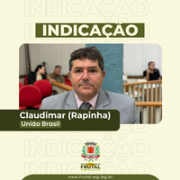  Vereador Rapinha solicita asfaltamento de trecho estratégico da Rua Comendador Gomes