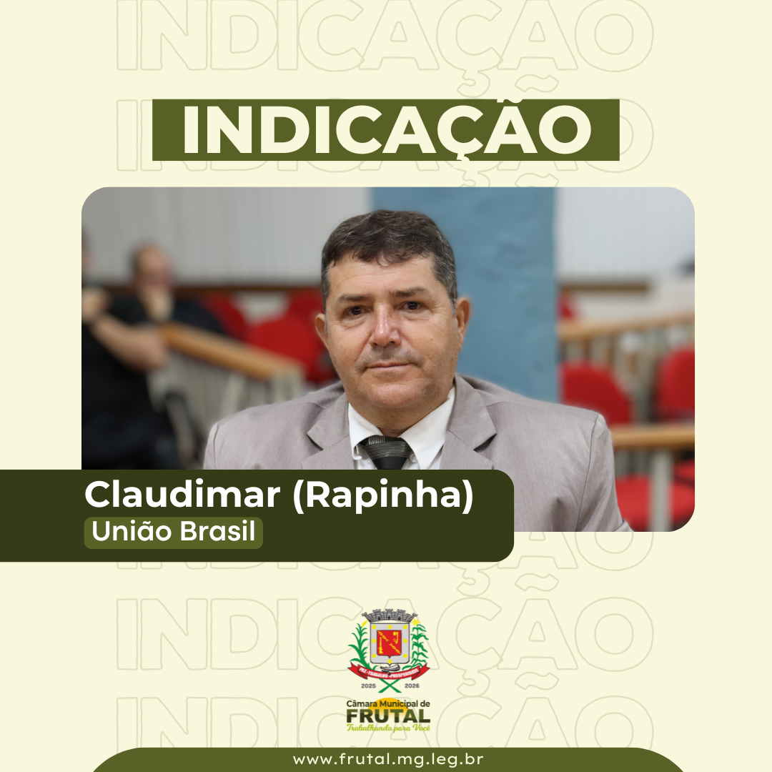 Vereador Rapinha sugere mutirão de limpeza para combater focos de dengue