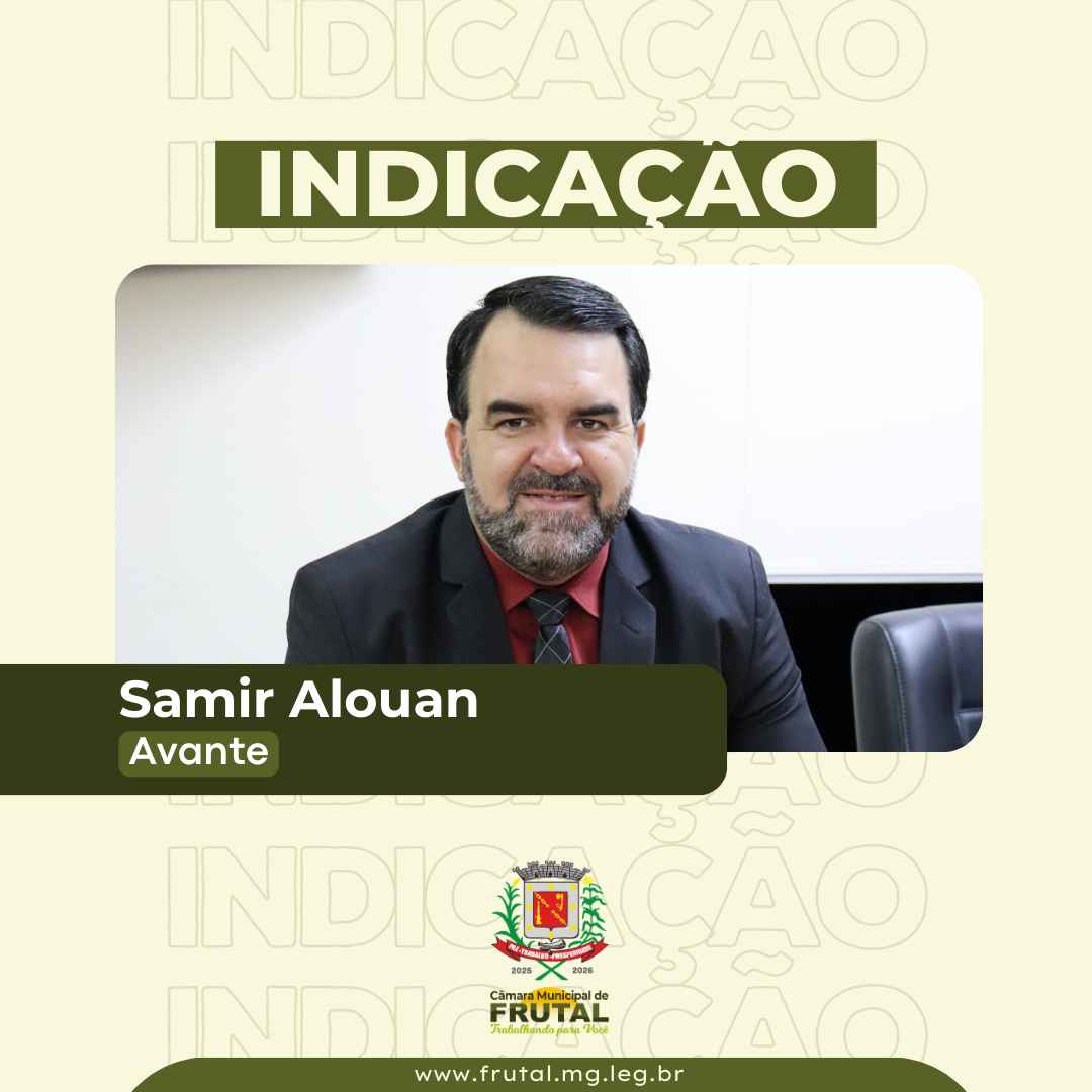  Vereador Samir Alouan indica realização de limpeza no canal de águas pluviais da Rua Lincoln Campos