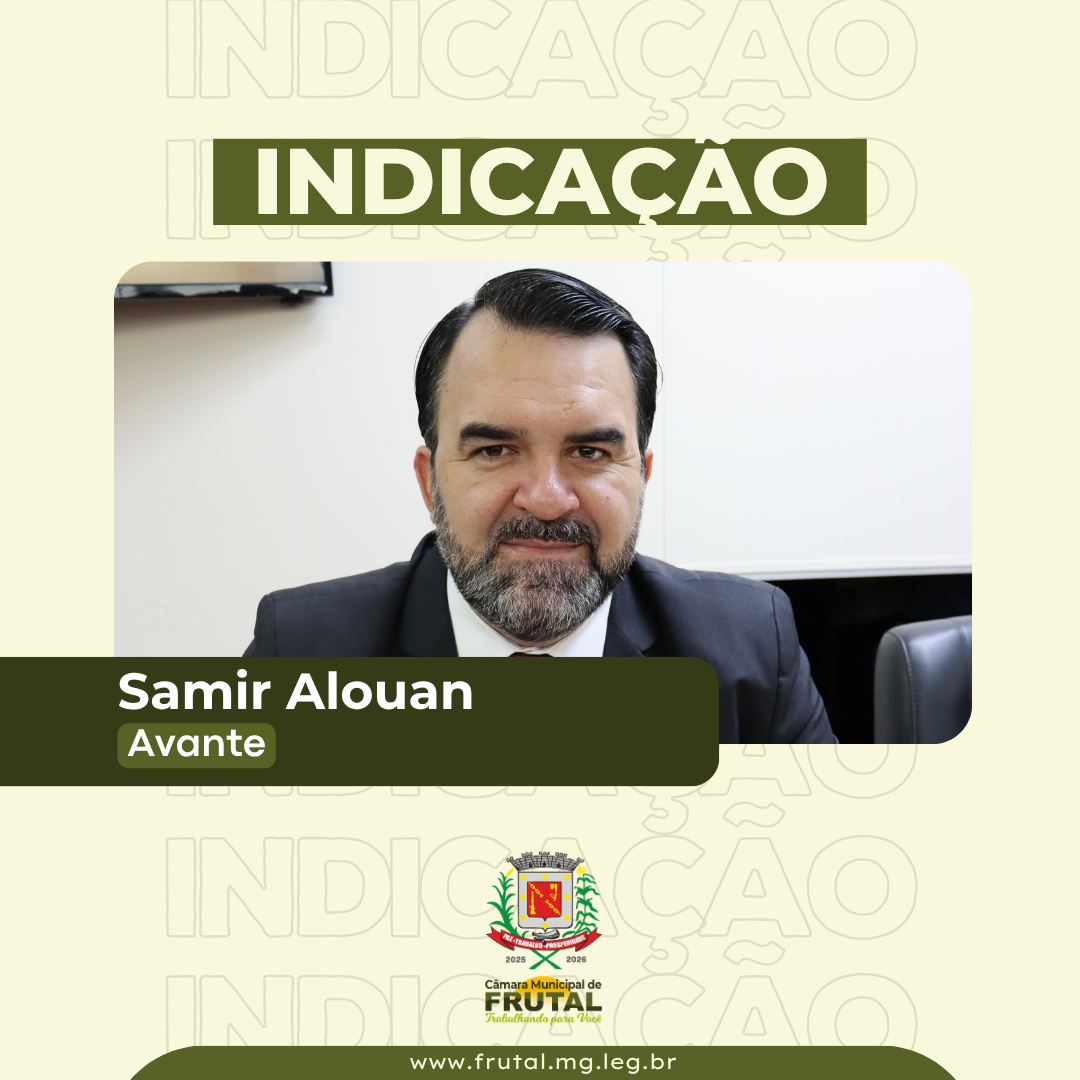 Vereador Samir Alouan reivindica a pavimentação das ruas do Residencial Plaza