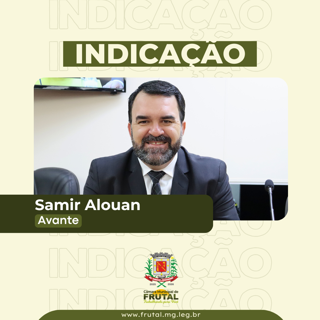  Vereador Samir Alouan reivindica ampliação da quantidade de ônibus escolares em Frutal