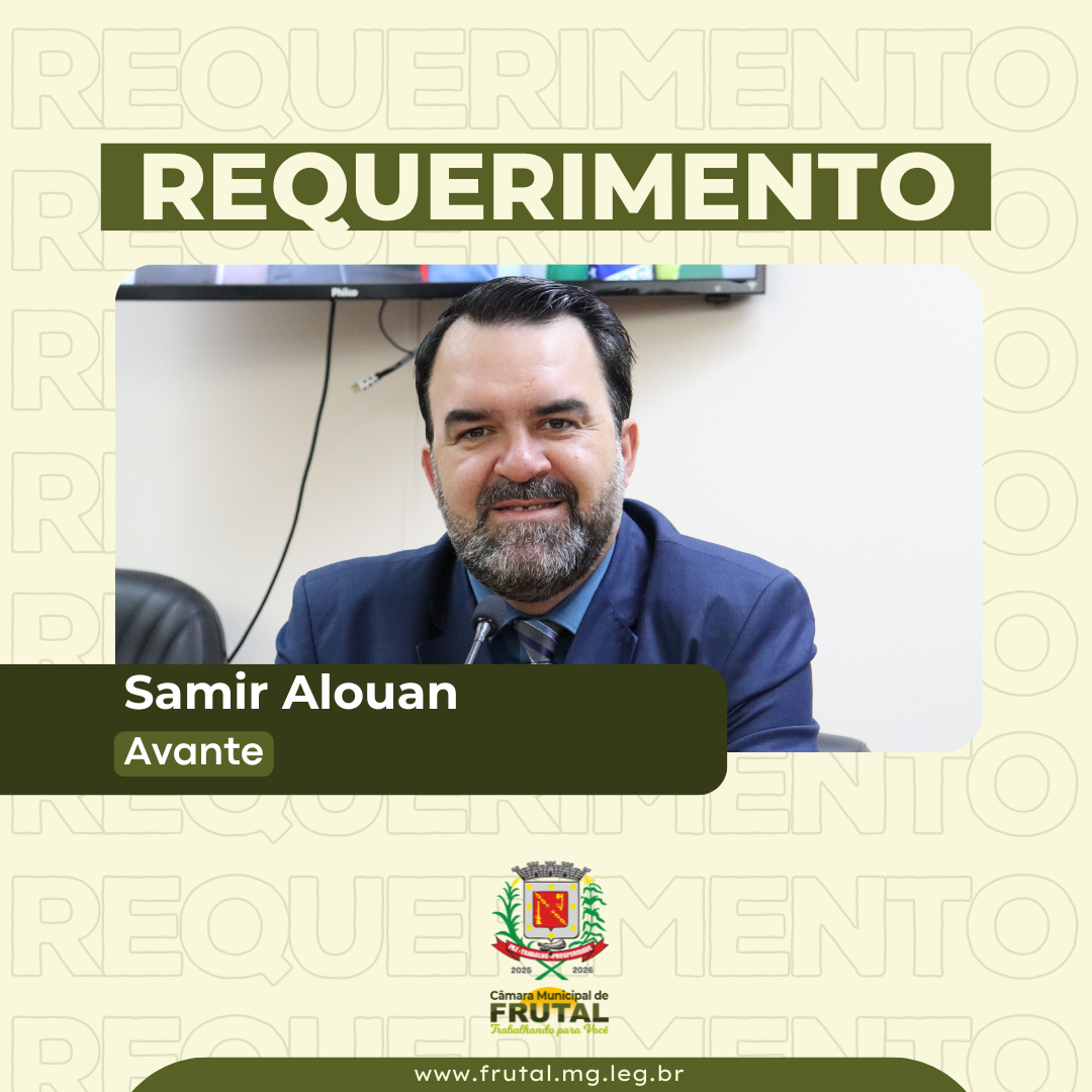 Vereador Samir cobra providências quanto ao uso indevido do Calçadão de Frutal