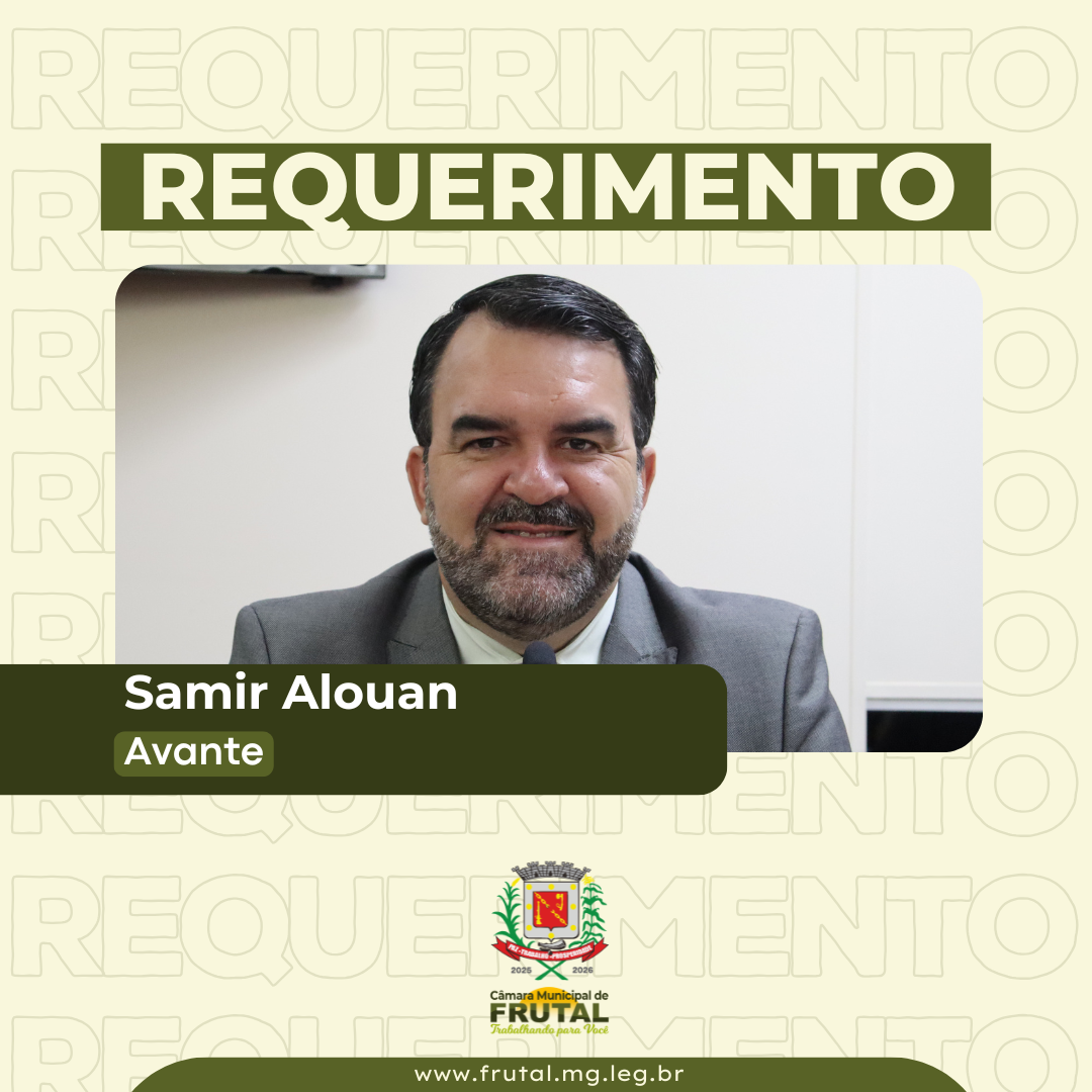  Vereador Samir faz questionamento sobre limpeza de terrenos baldios de propriedade particular