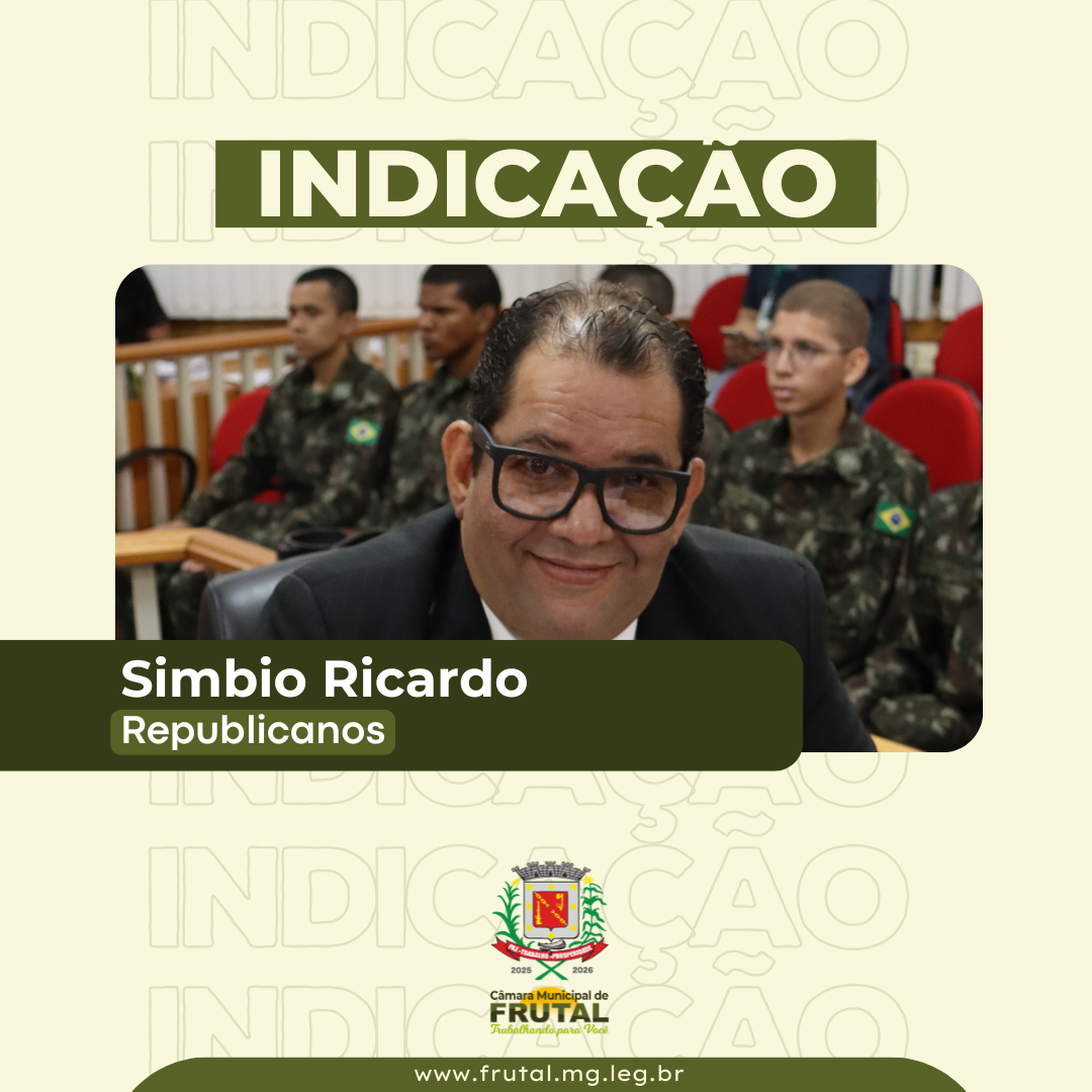 Vereador Simbio Ricardo propõe ponto fixo da Vigilância Sanitária na Feira Livre de Frutal