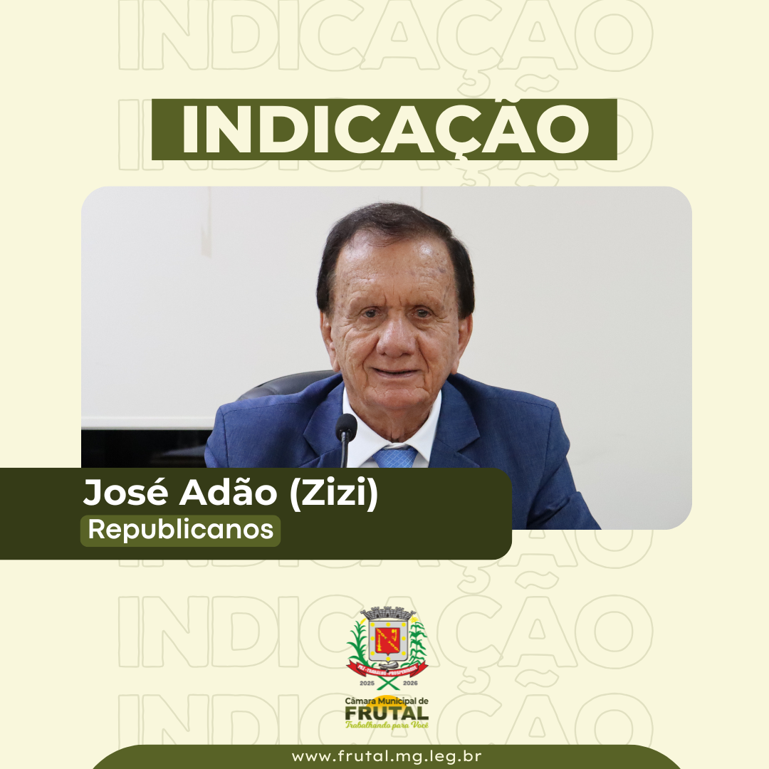 Vereador Zizi pede análises do pH das águas de poços artesianos dos povoados de Frutal