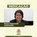 Vereadora Maíza Signorelli solicita destinação de lousa digital para a APAE