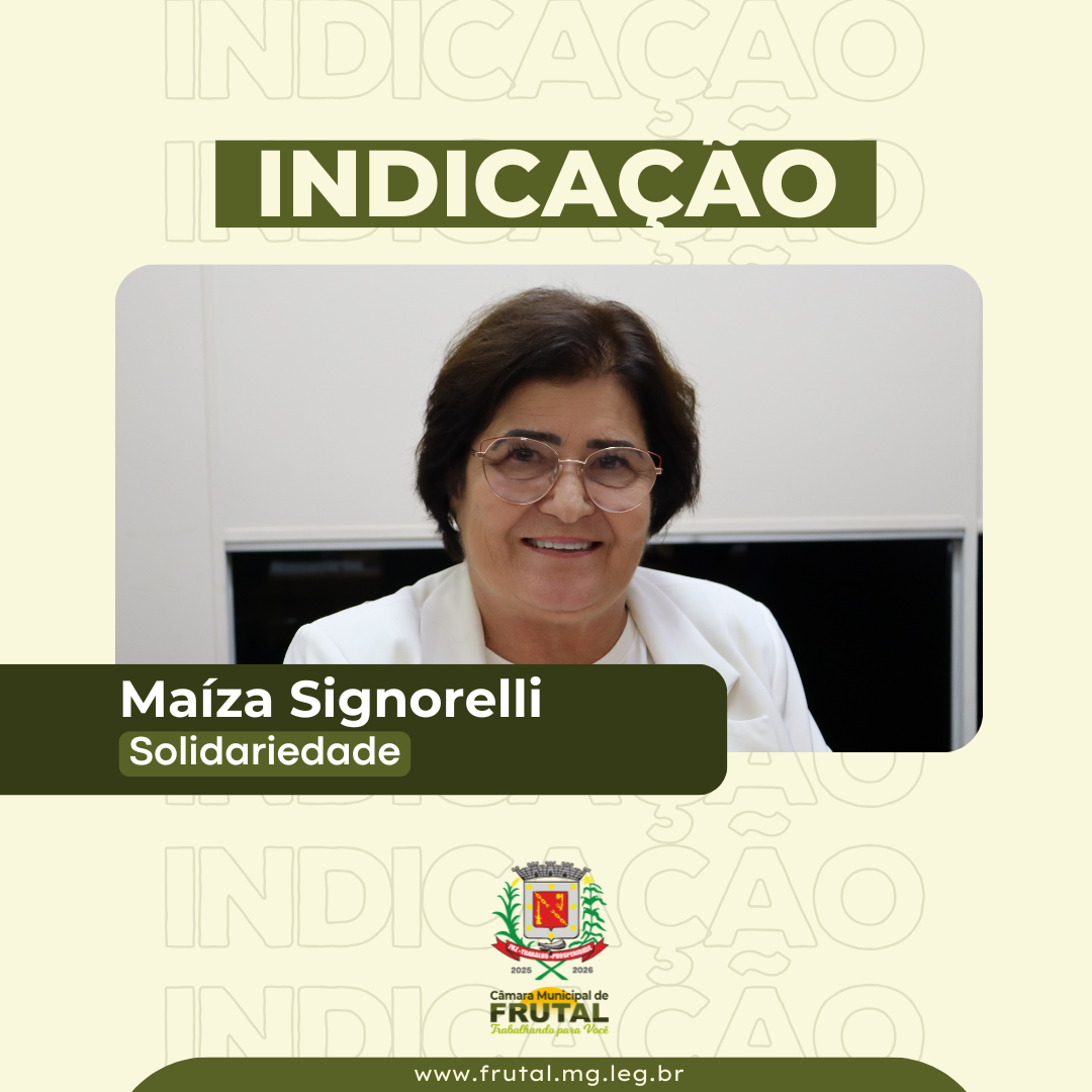 Vereadora Maíza Signorelli solicita melhorias na iluminação e recuperação de asfalto em Frutal