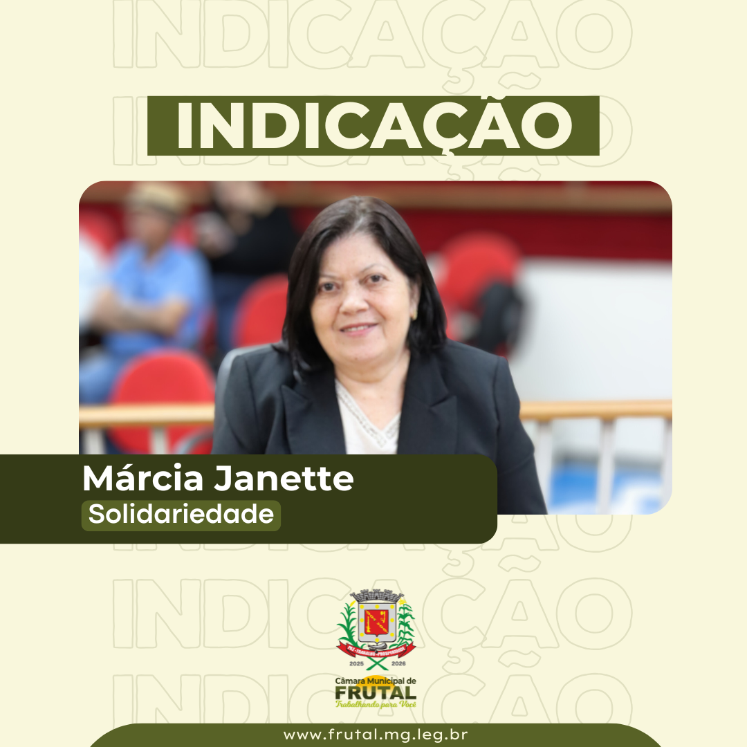 Vereadora Márcia do Deley pede contratação de fisioterapeuta para UBS de Aparecida de Minas